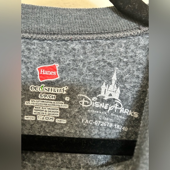 Disney Mickey Mouse grey crew neck sweater. - Picture 5 of 5